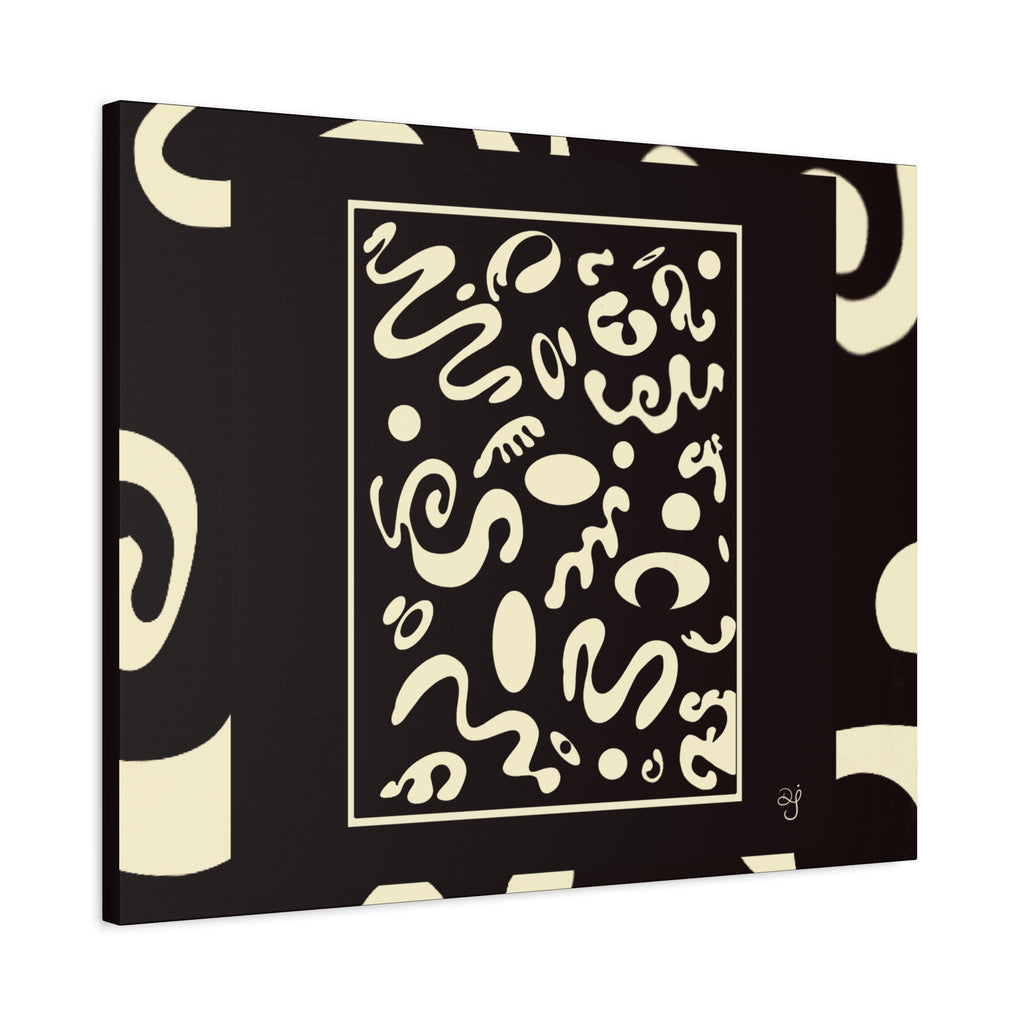 Spotlight Art Framed Stretched Matte Canvas