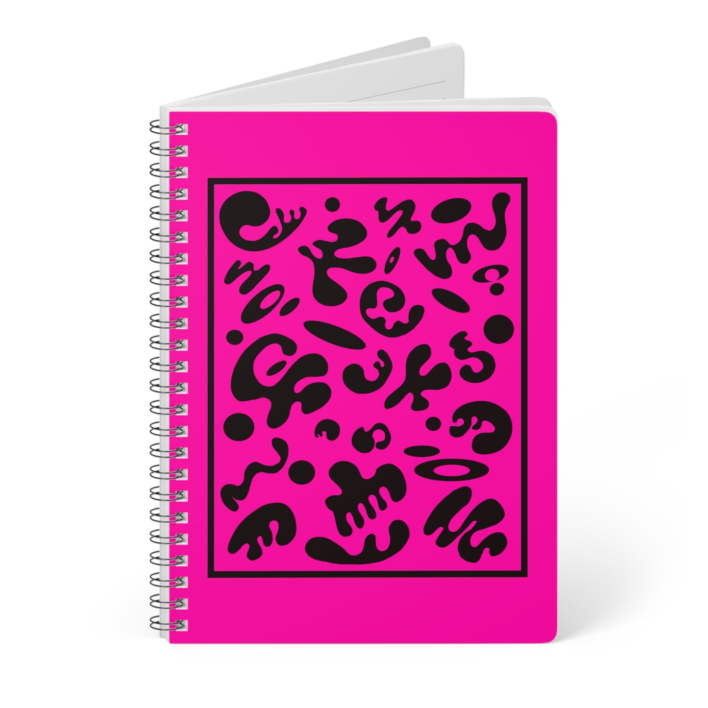 DEEP DREAM WIROBOUND SOFTCOVER A5 SPIRAL NOTEBOOK - Pink Matter