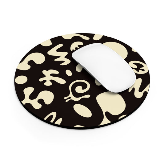 PURE IMAGINATION CIRCLE MOUSE PAD - Smoke Black