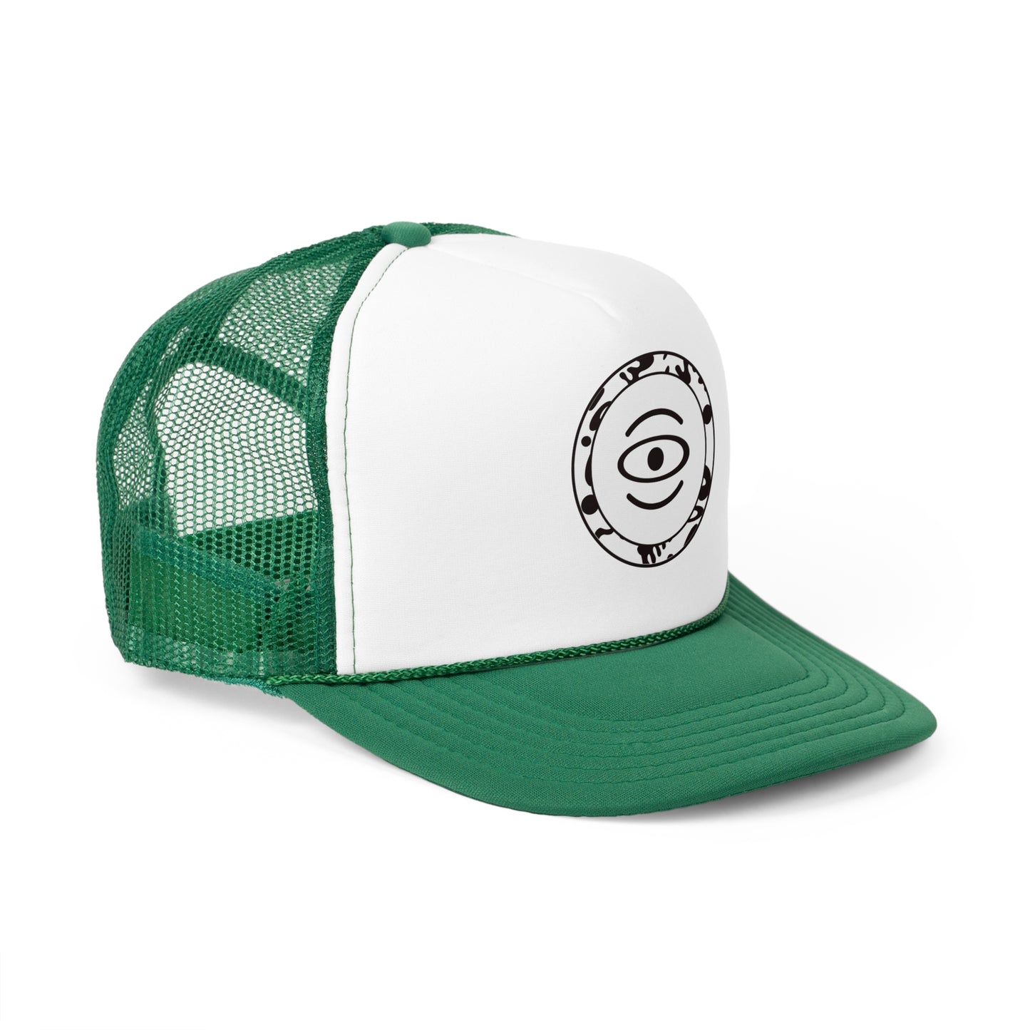 ADORN'D TRUCKER CAP - Starlight White Logo