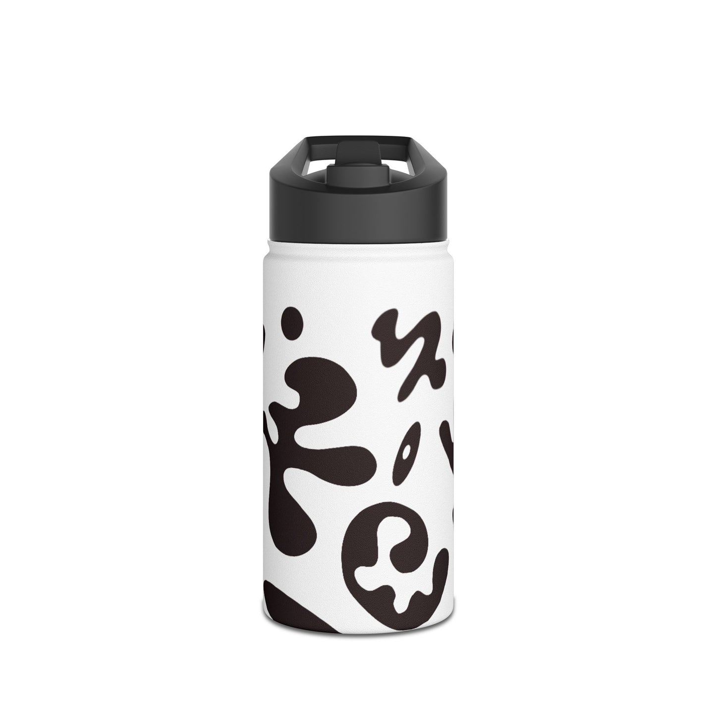 NOURISH'D STAINLESS STEEL WATER BOTTLE (STANDARD LID)