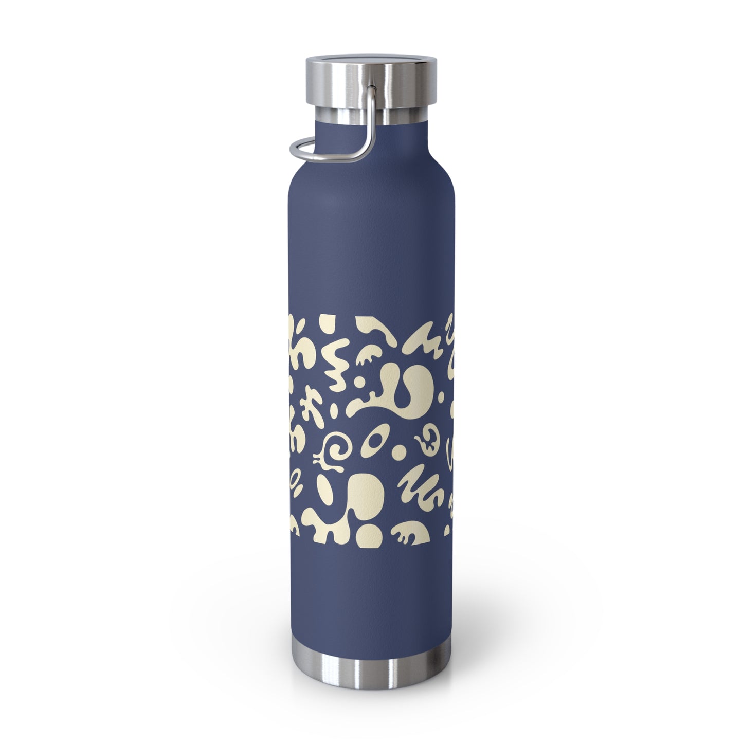 NOURISH'D COPPER VACUUM INSULATED BOTTLE - Warm White Print