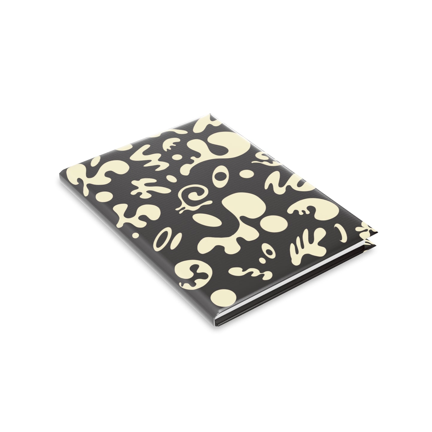 PURE IMAGINATION HARDCOVER NOTEBOOK w PUFFY COVERS - Smoke Black