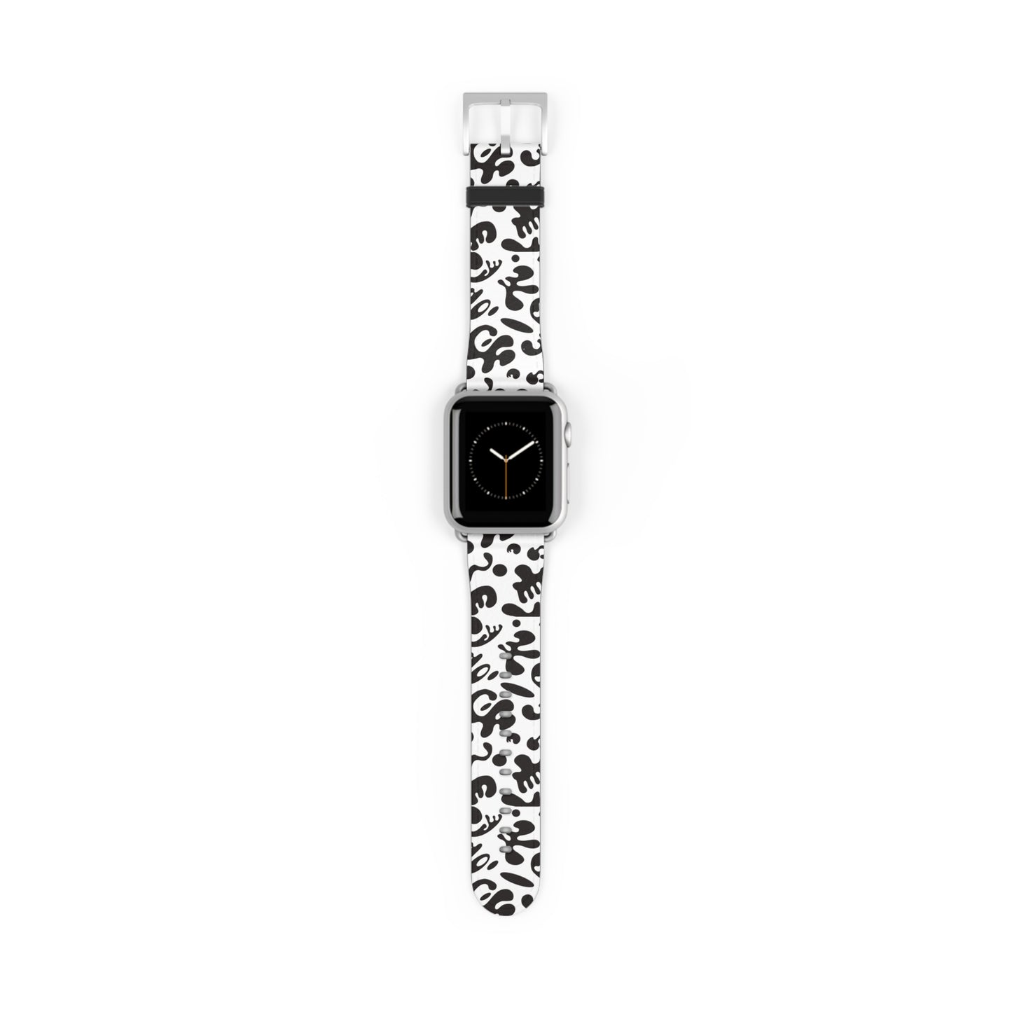 BRIGHT FUTURE SMALL PRINT WATCH BAND - Starlight White