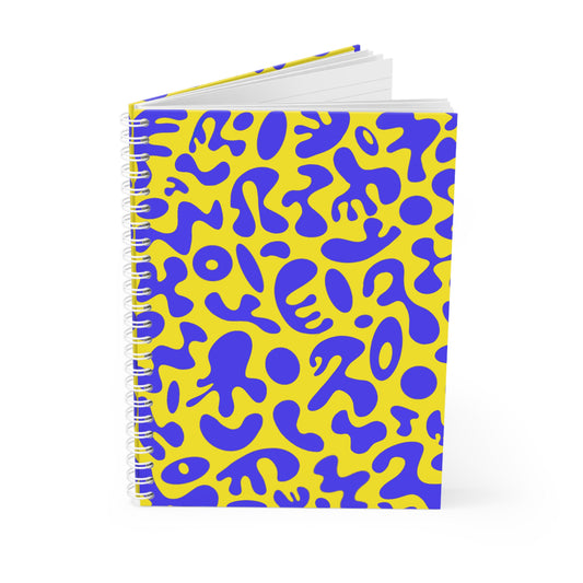 PURE IMAGINATION SPIRAL NOTEBOOK (WIDE RULED) - Lemonade