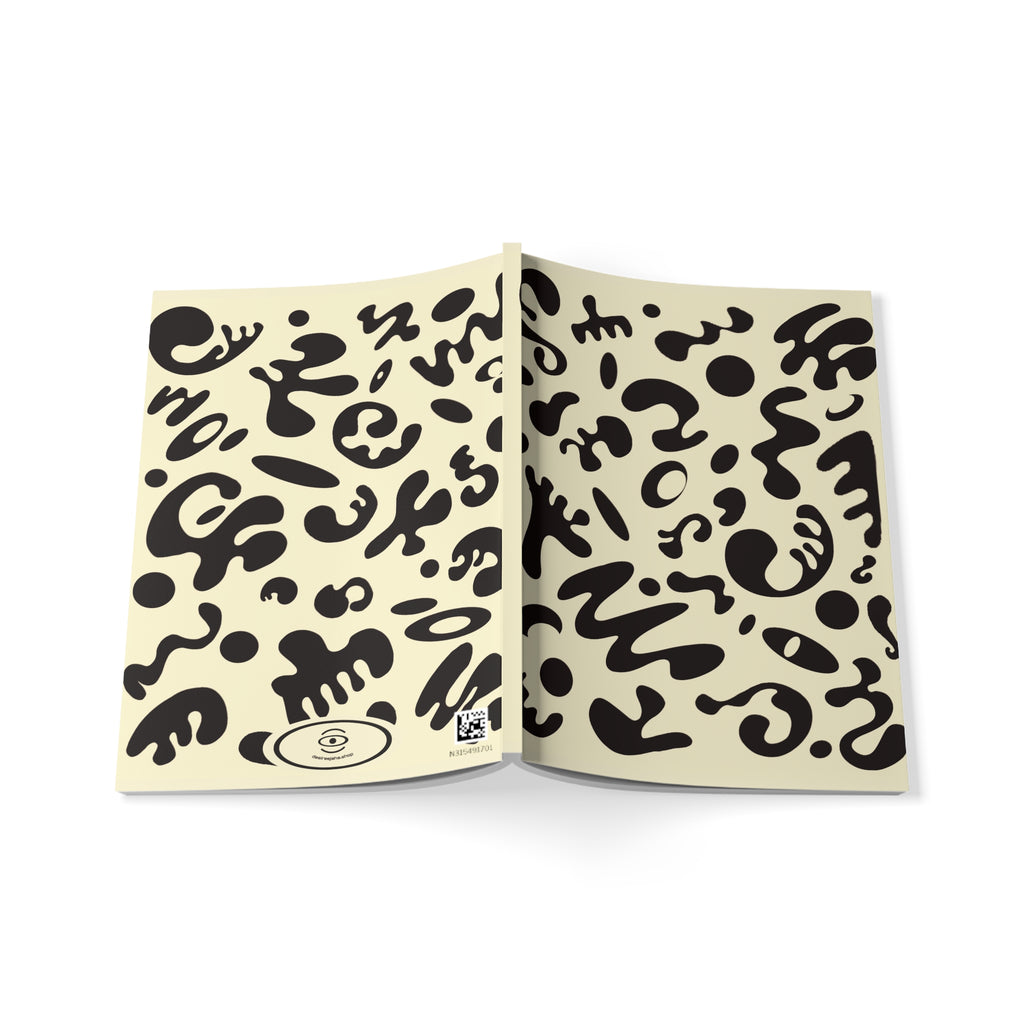 Pure Imagination All-Over-Print A5 Softcover Notebook — Parchment