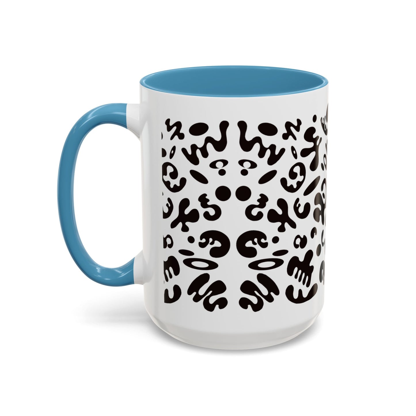 NOURISH'D COLOR ACCENT CERAMIC MUG