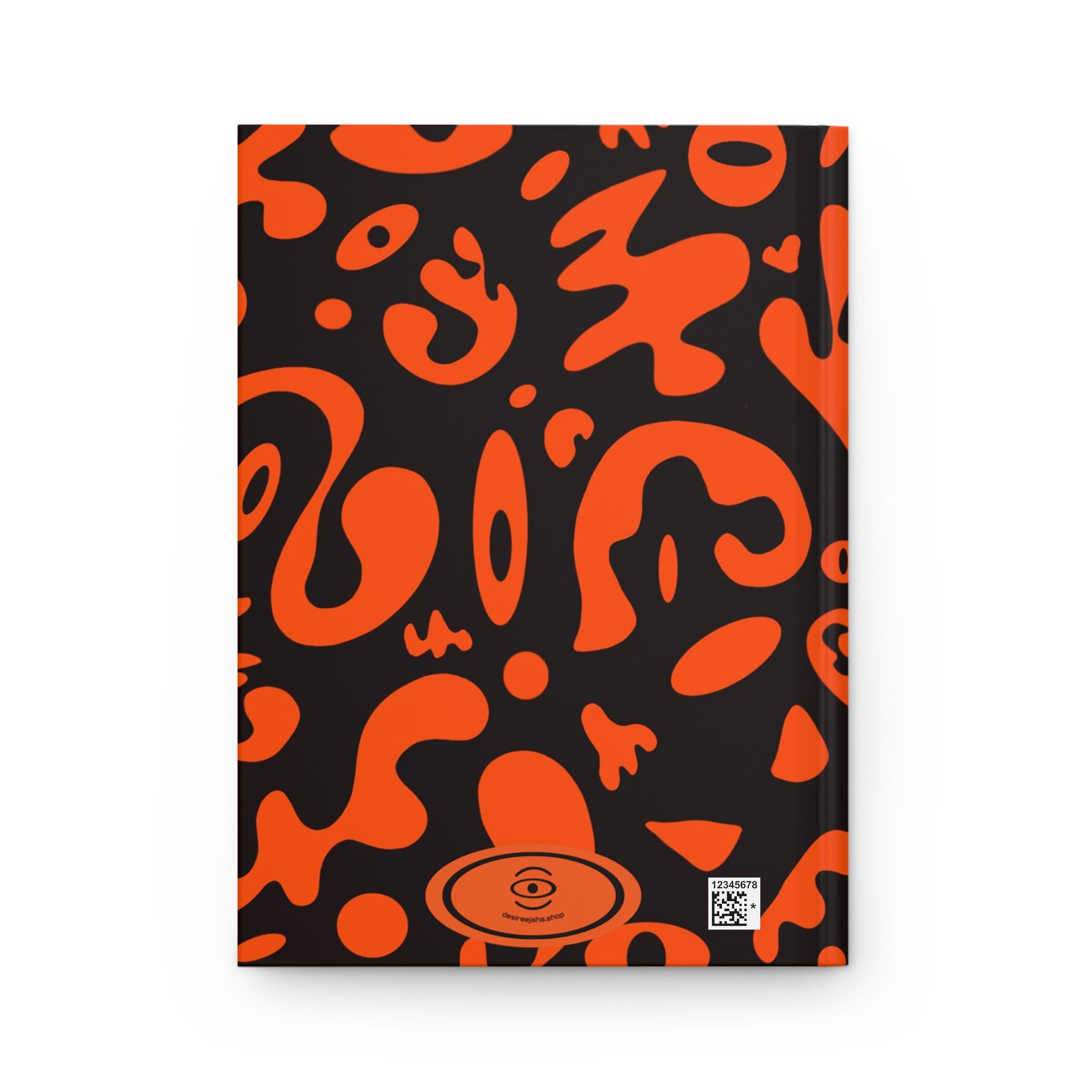 Pure Imagination All-Over-Print Hardcover Matte Journal - Black Magic Woman
