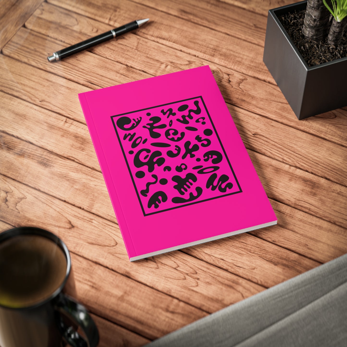 DEEP DREAM SOFTCOVER A5 NOTEBOOK - Pink Matter