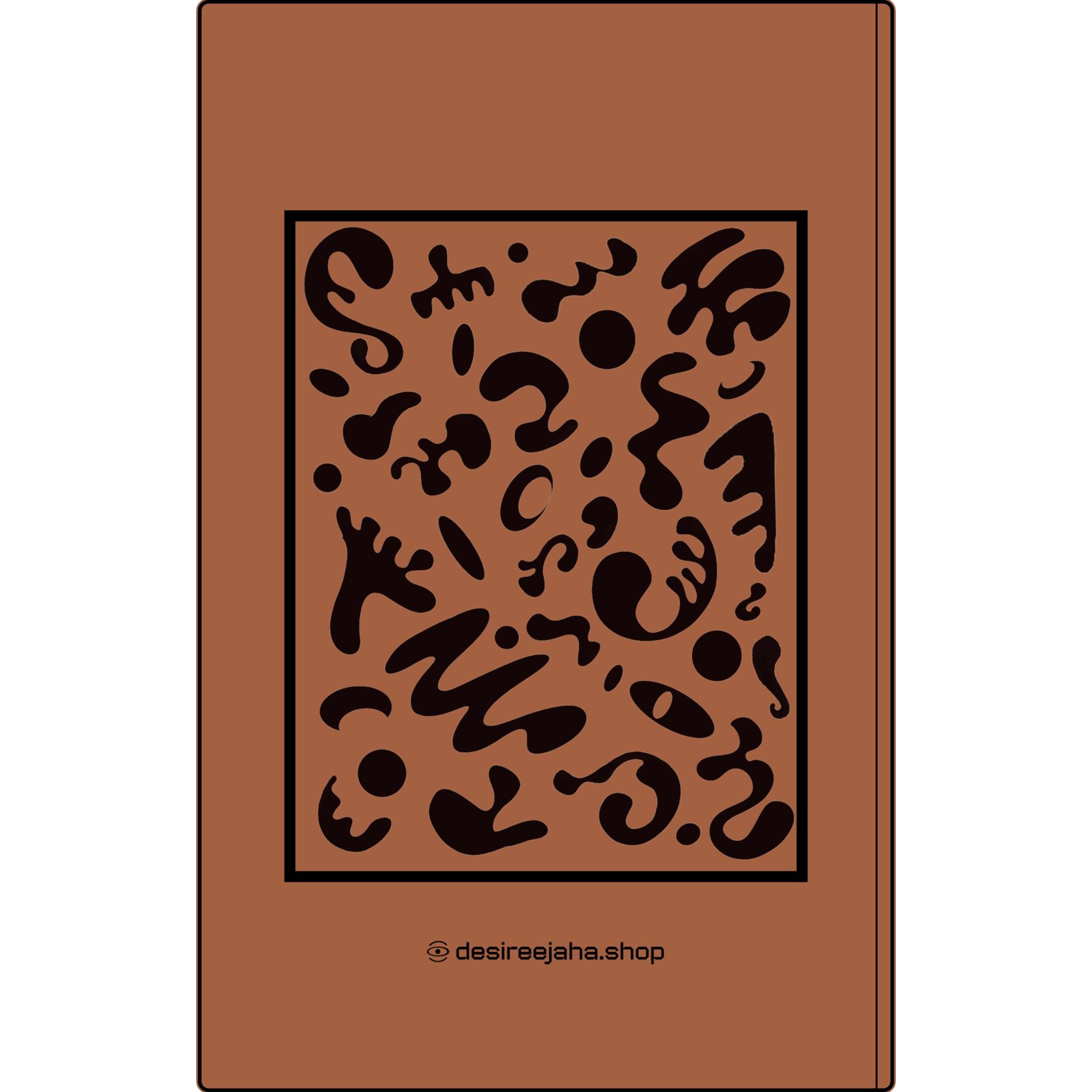 Spotlight Art Framed Vegan Leather Journal (Engraving)