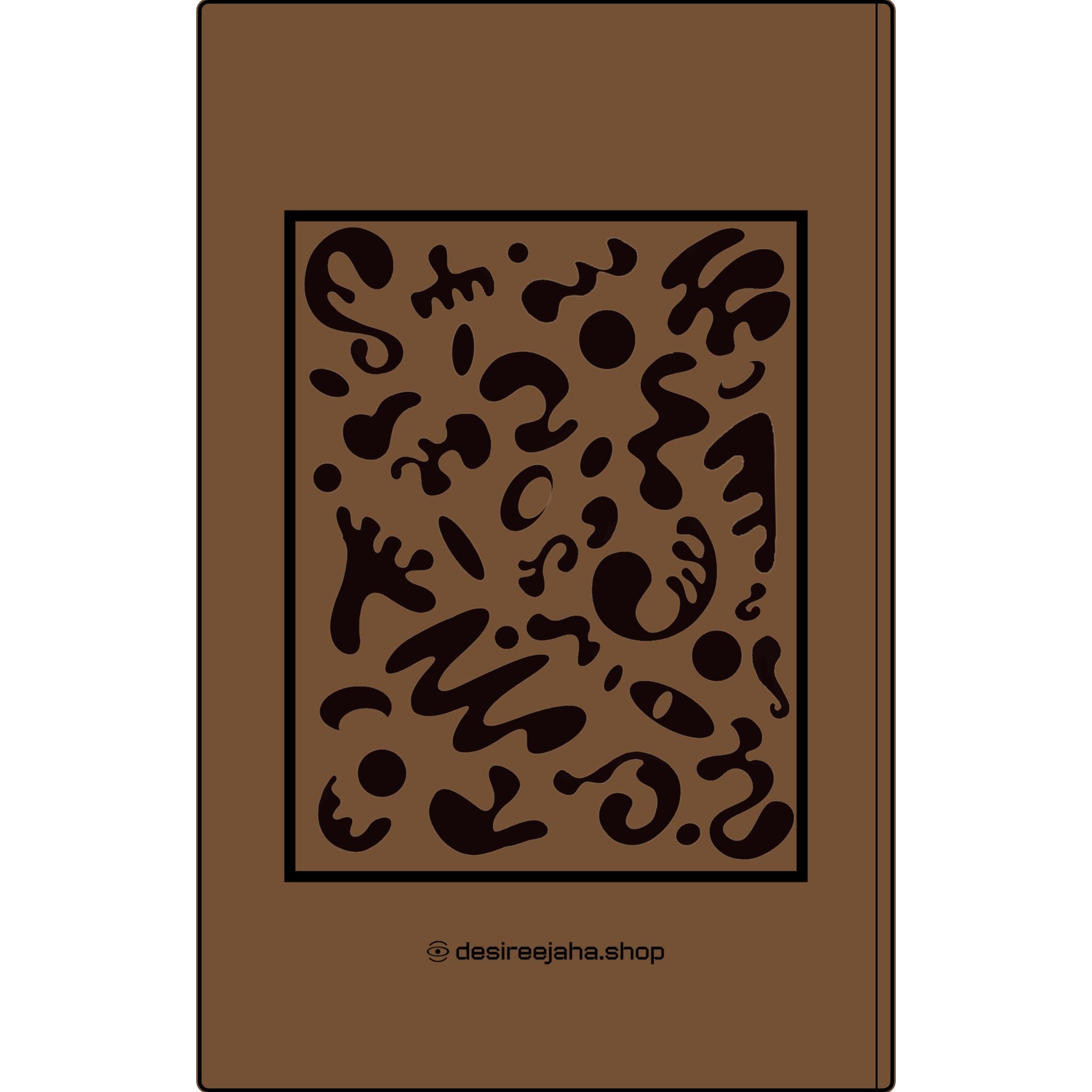 Spotlight Art Framed Vegan Leather Journal (Engraving)