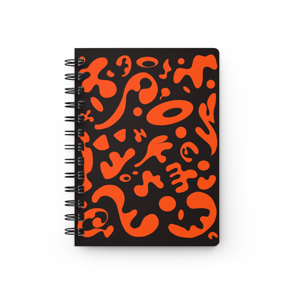 Pure Imagination All-Over-Print Small Spiral Bound Journal - Black Magic Woman