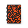 Pure Imagination All-Over-Print Small Spiral Bound Journal - Black Magic Woman
