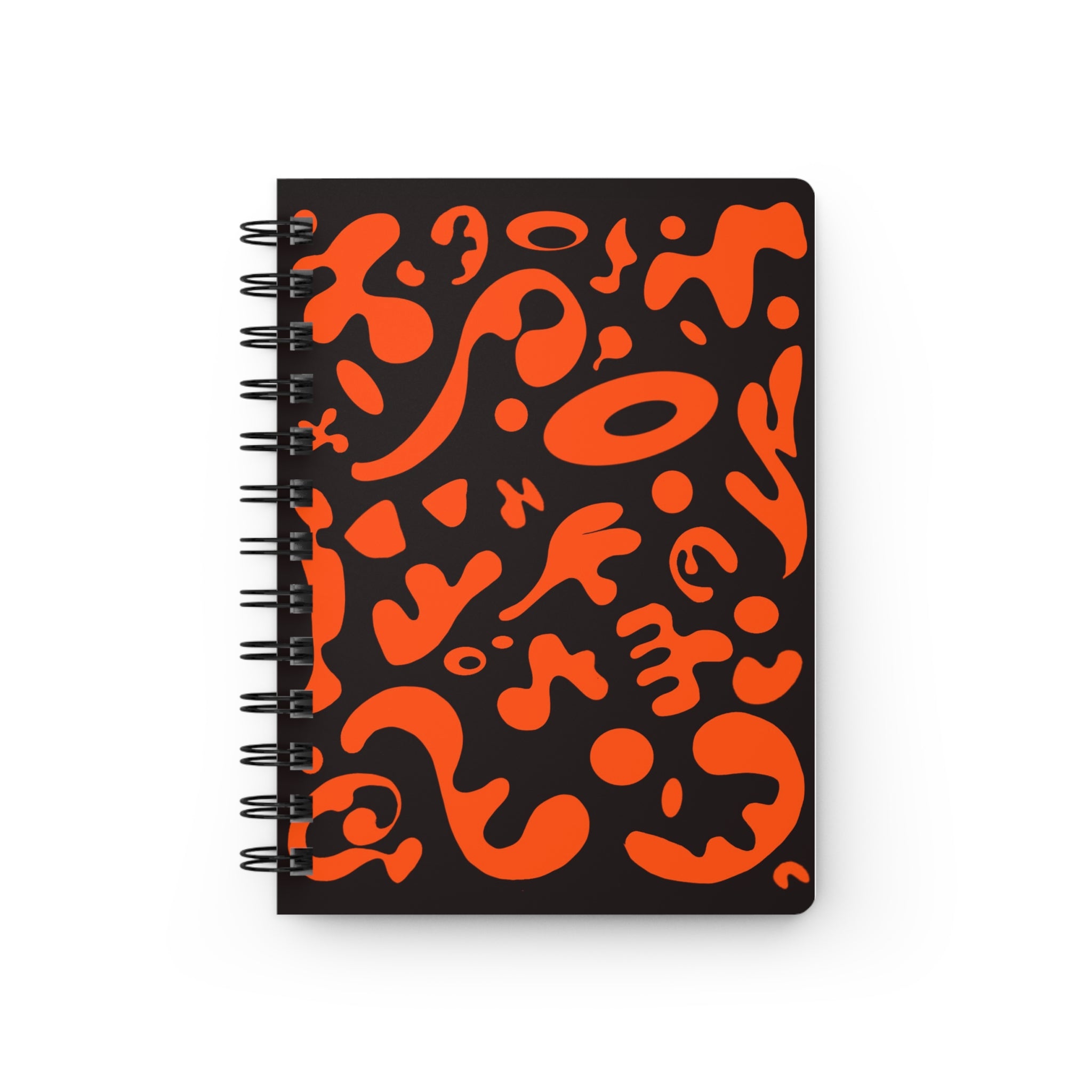 Pure Imagination All-Over-Print Small Spiral Bound Journal - Black Magic Woman