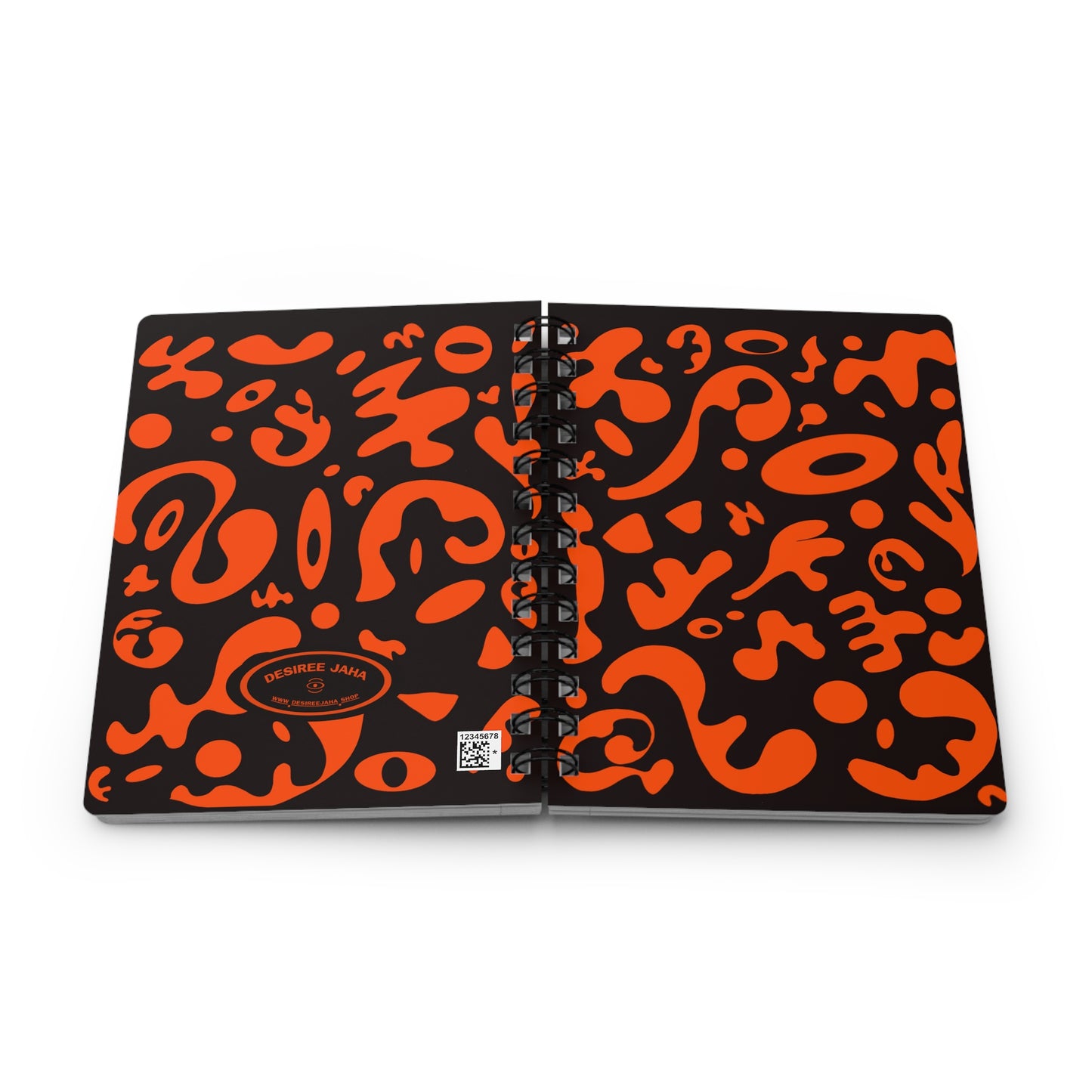 PURE IMAGINATION SPIRAL BOUND JOURNAL (RULED LINE) - Black Magic Woman