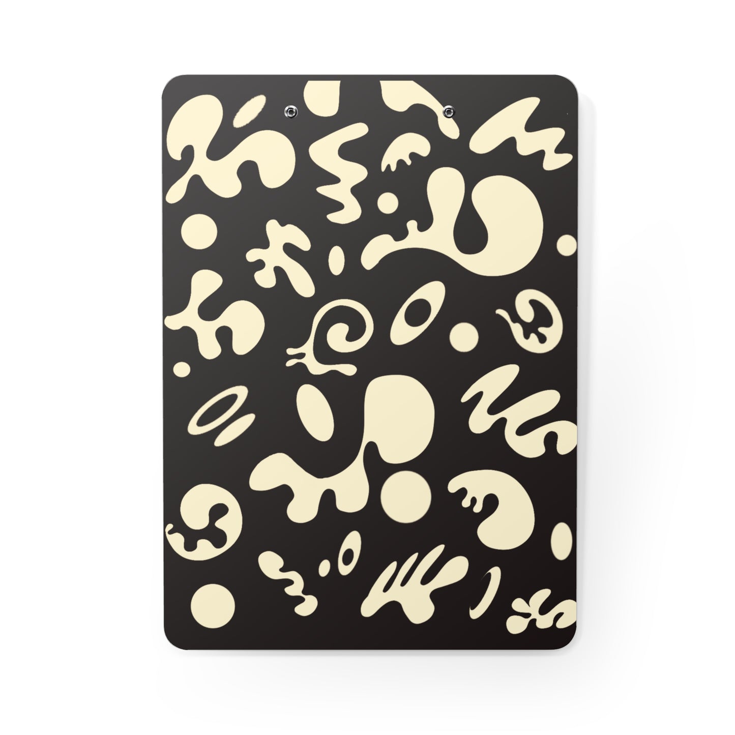 BRIGHT FUTURE CLIPBOARD - Smoke Black Print