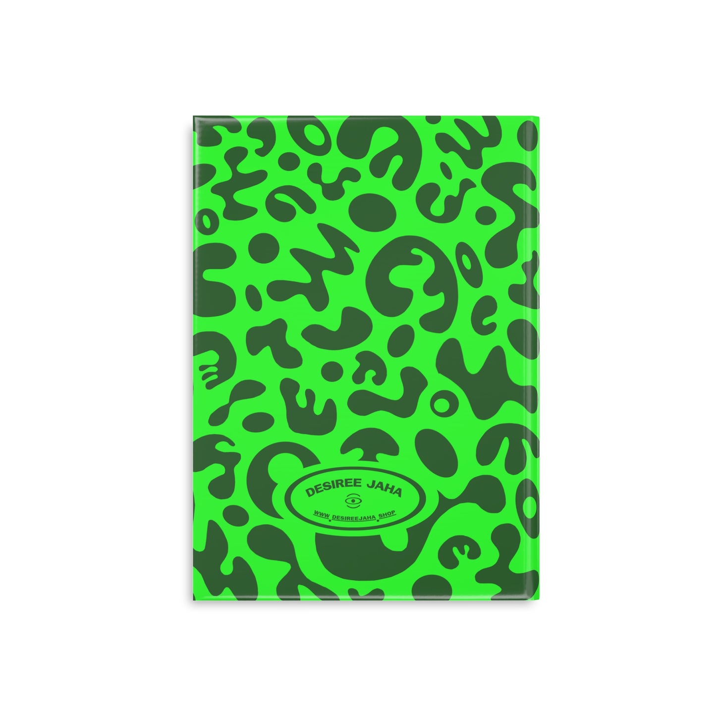 PURE IMAGINATION HARDCOVER NOTEBOOK w PUFFY COVERS - Green Eyes