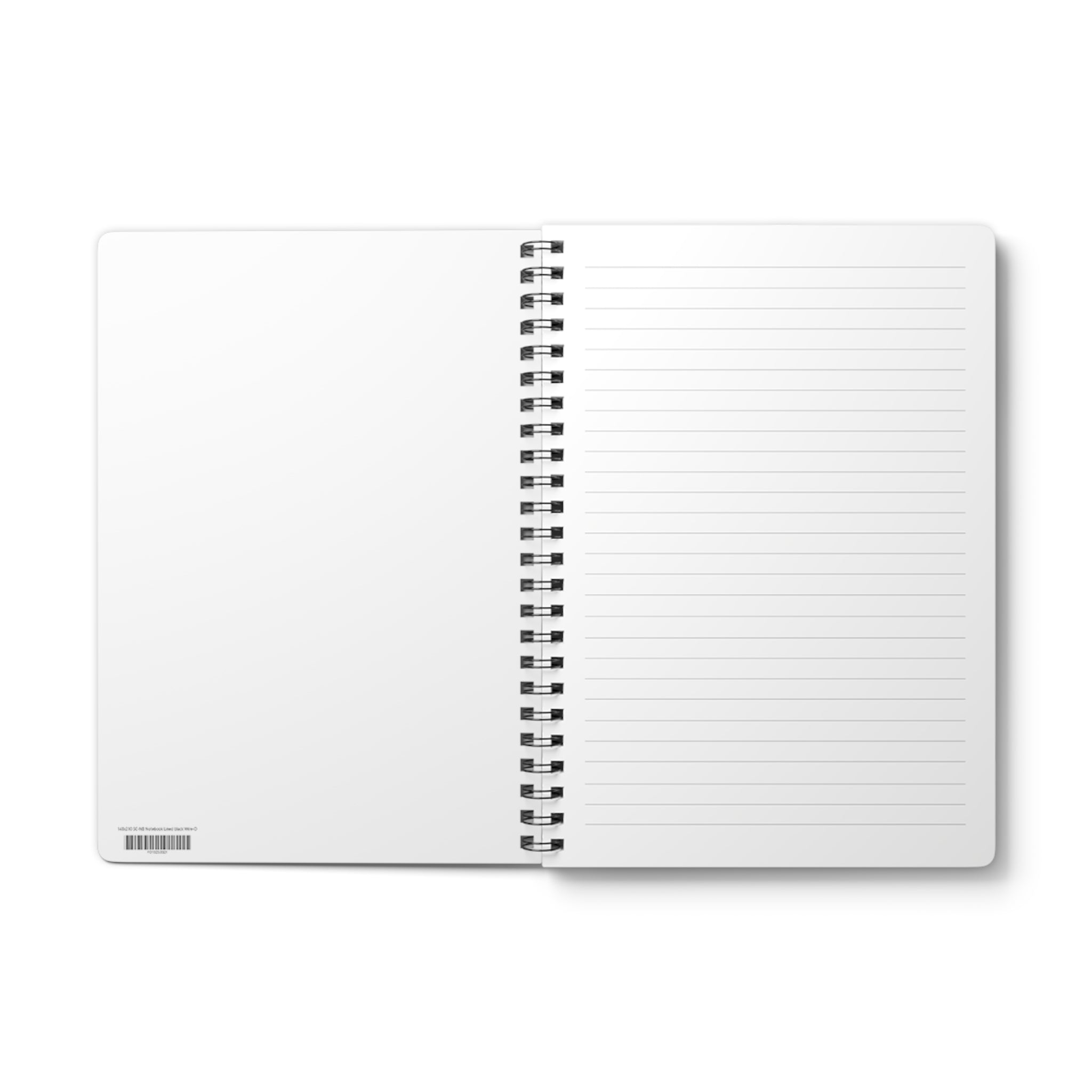 Spotlight Art Framed A5 Wirobound Softcover Notebook - Parchment