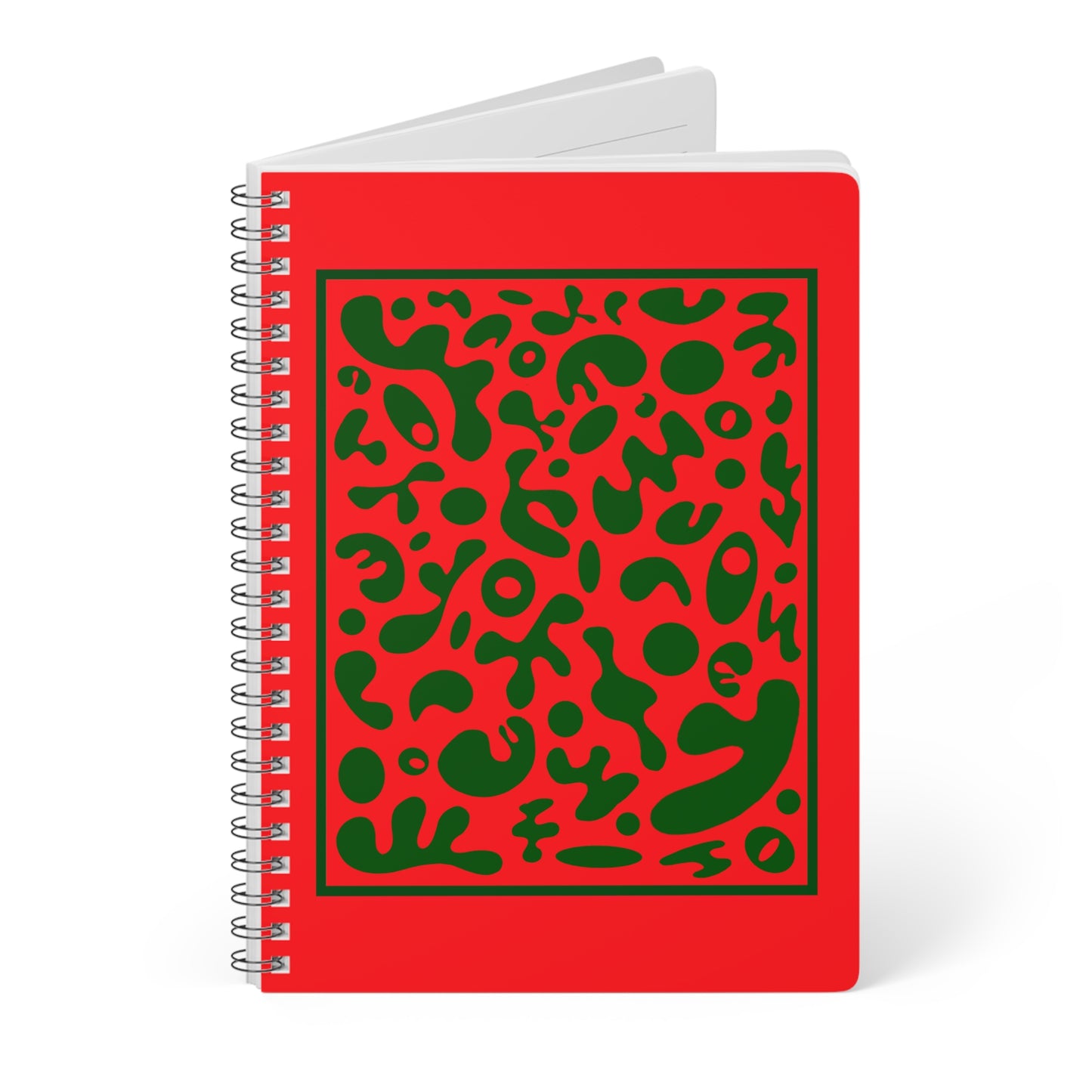 DEEP DREAM WIROBOUND SOFTCOVER A5 SPIRAL NOTEBOOK - Santa Baby