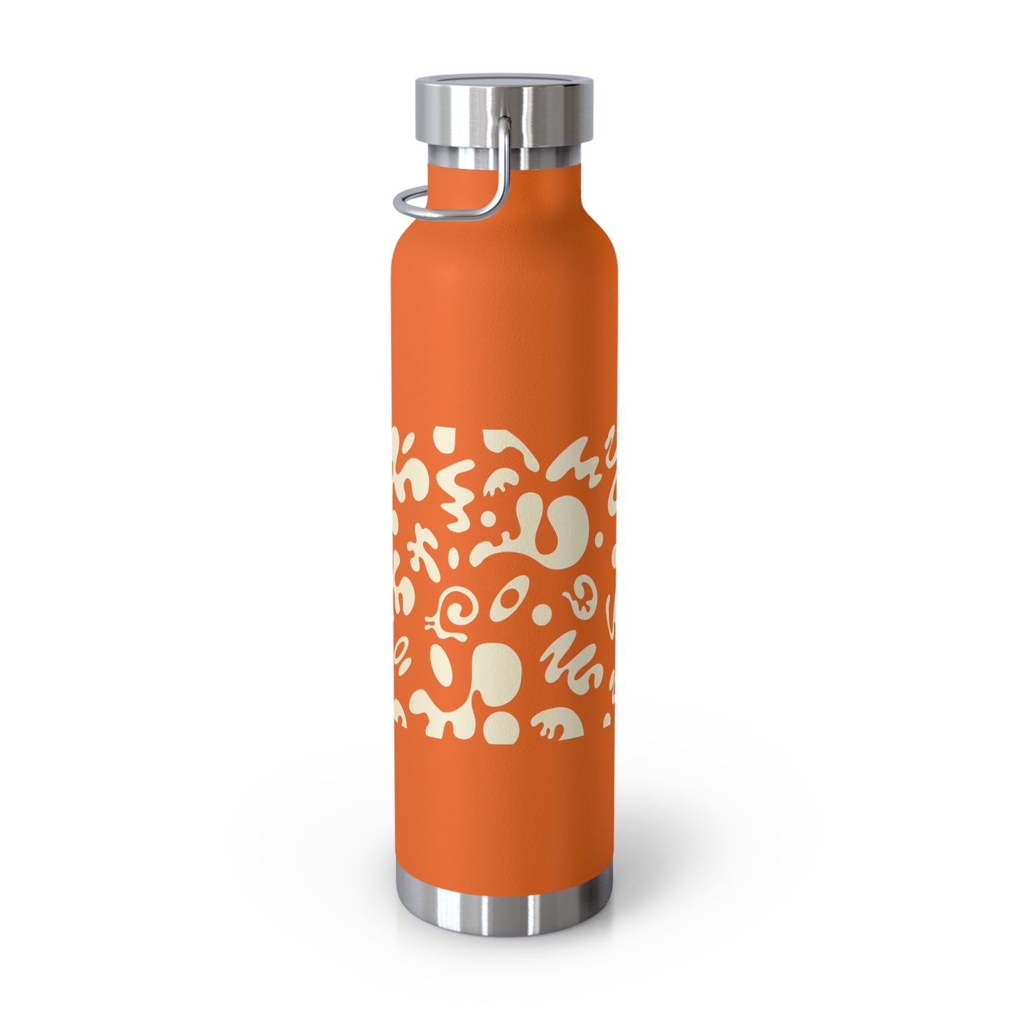 NOURISH'D COPPER VACUUM INSULATED BOTTLE - Warm White Print