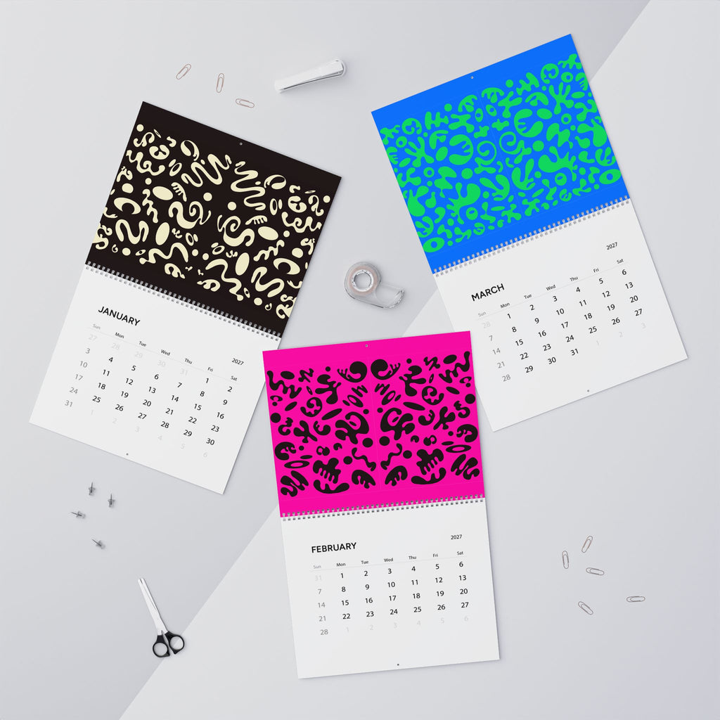 Jaha.Shop Wall Calendar (2027)