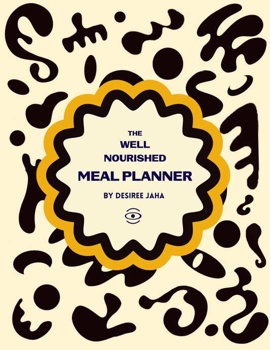 The Well Nourished Digital Meal Planner