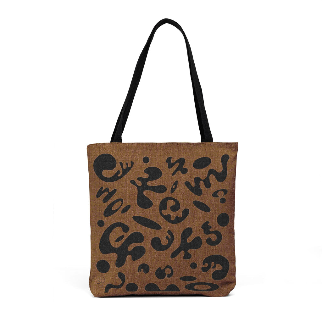 Pure Imagination Woven Tote Bag — Piano Wood