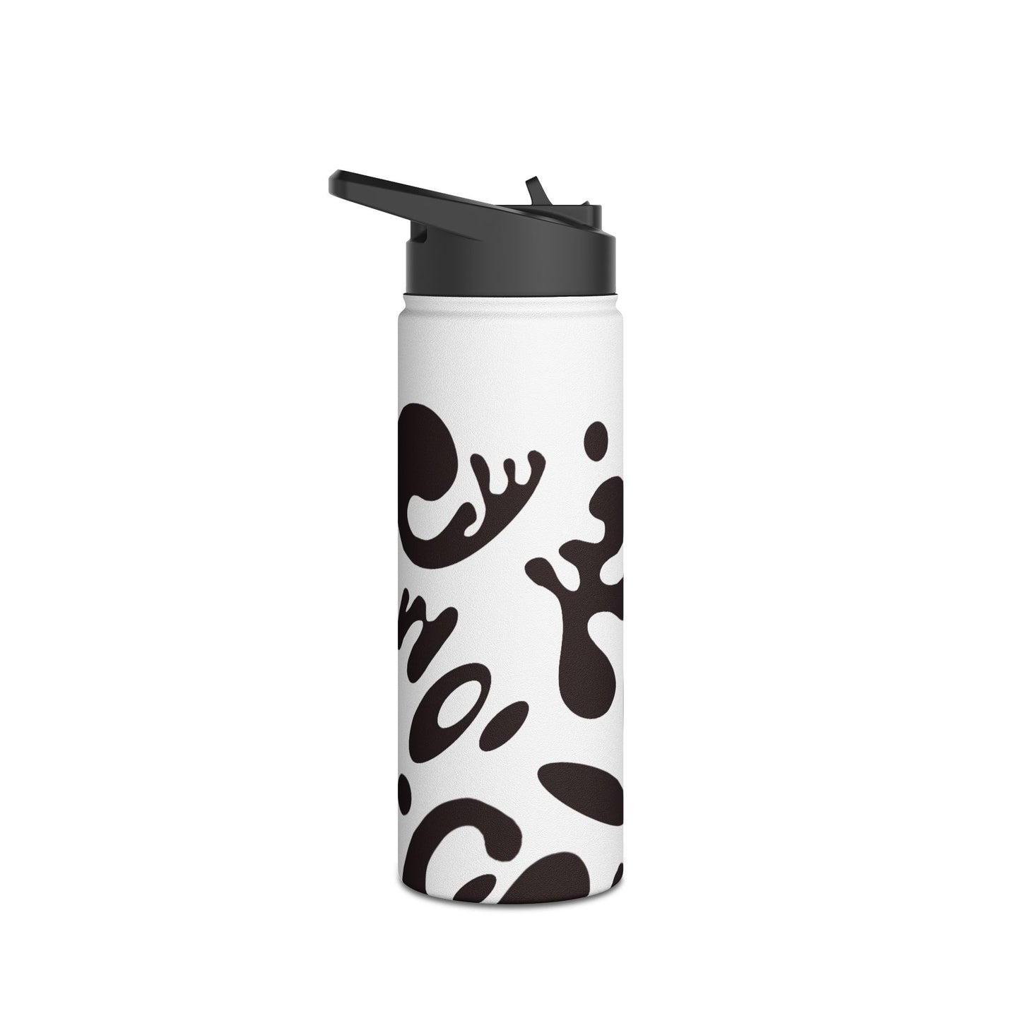 NOURISH'D STAINLESS STEEL WATER BOTTLE (STANDARD LID)