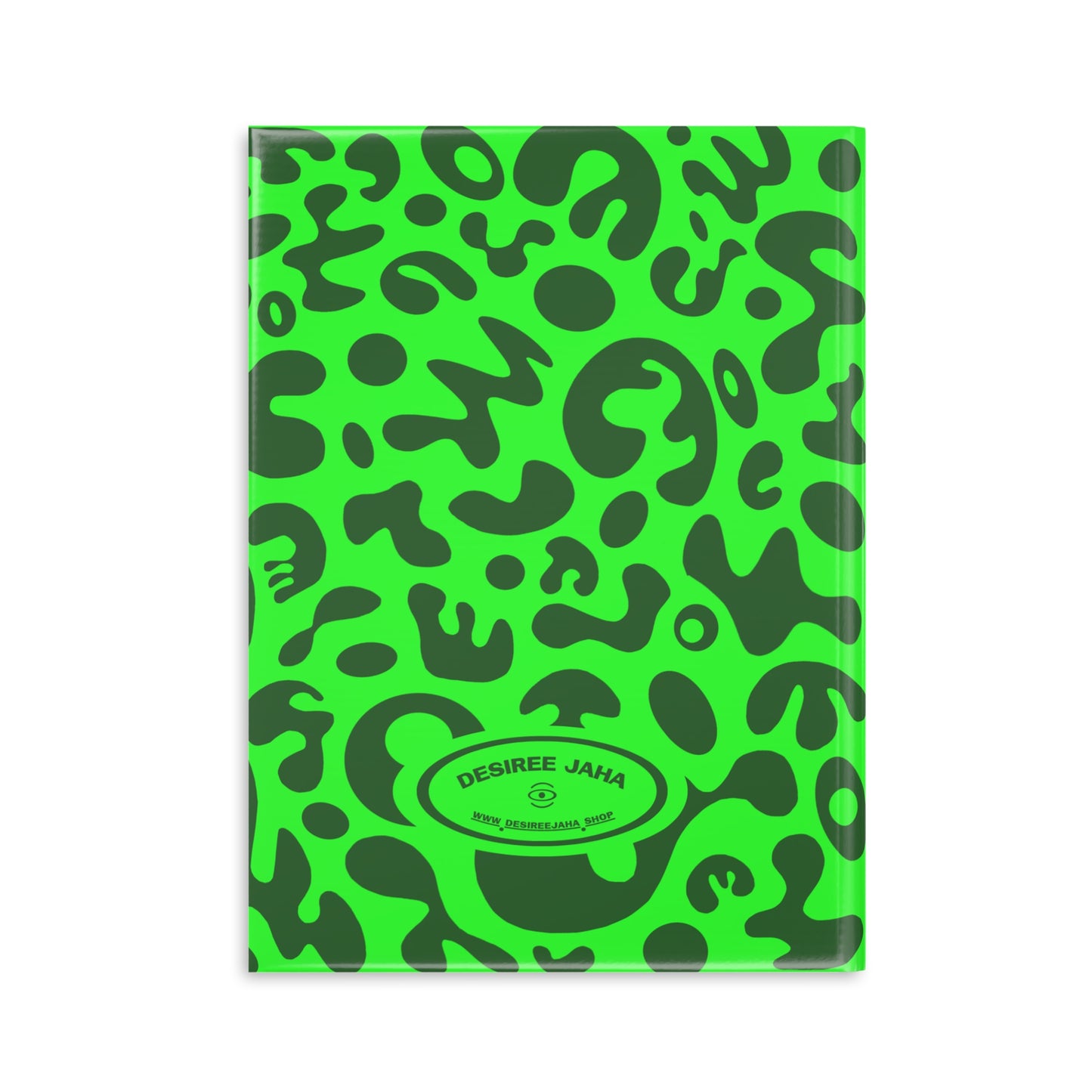 PURE IMAGINATION HARDCOVER NOTEBOOK w PUFFY COVERS - Green Eyes