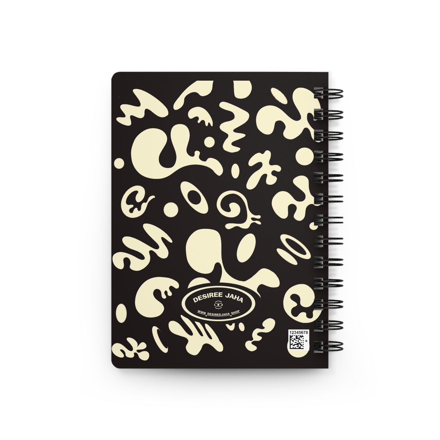 PURE IMAGINATION SPIRAL BOUND JOURNAL (RULED LINE) - Smoke Black