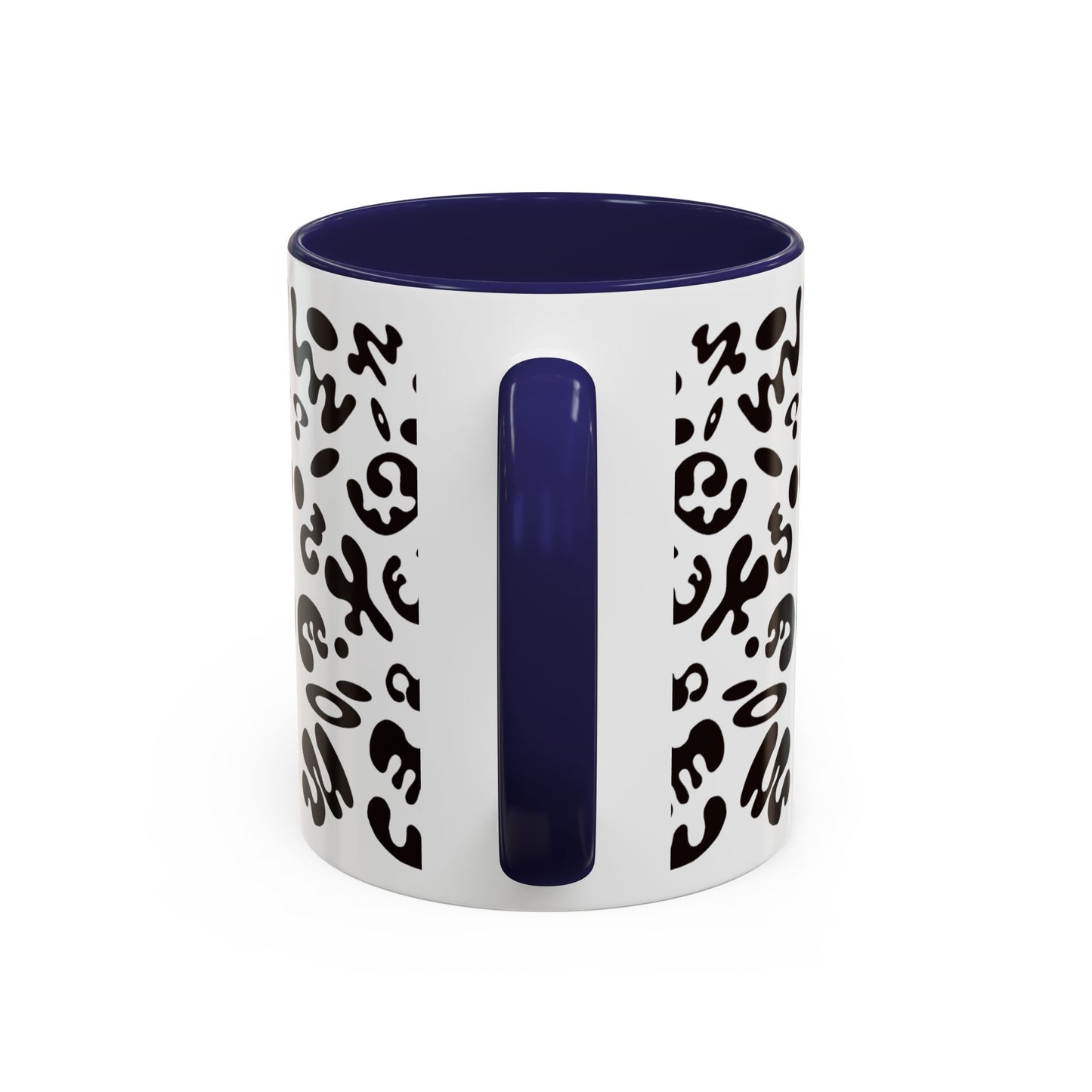 NOURISH'D COLOR ACCENT CERAMIC MUG