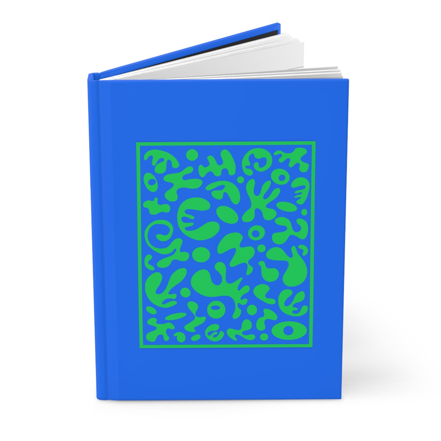 DEEP DREAM HARDCOVER MATTE JOURNAL - Blue & Green