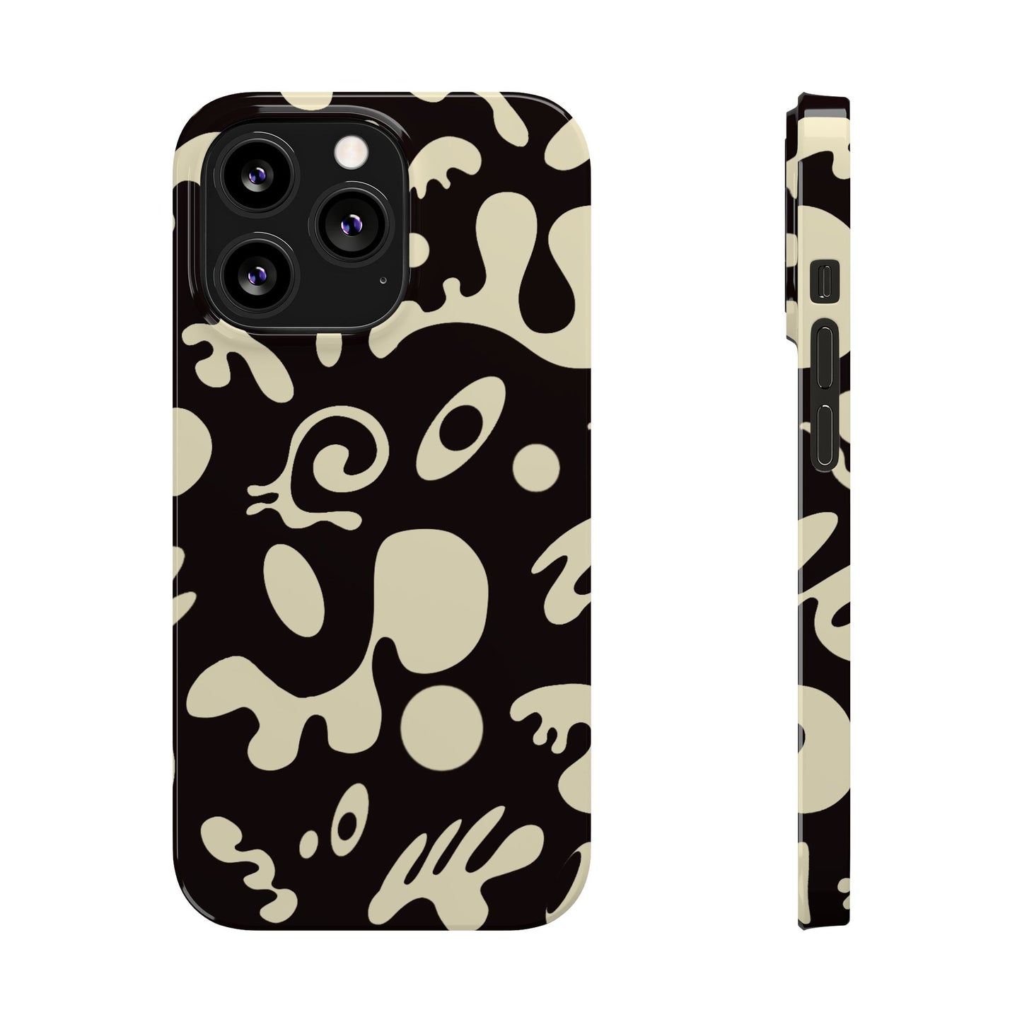 PURE IMAGINATION SLIM PHONE CASE - Smoke Black