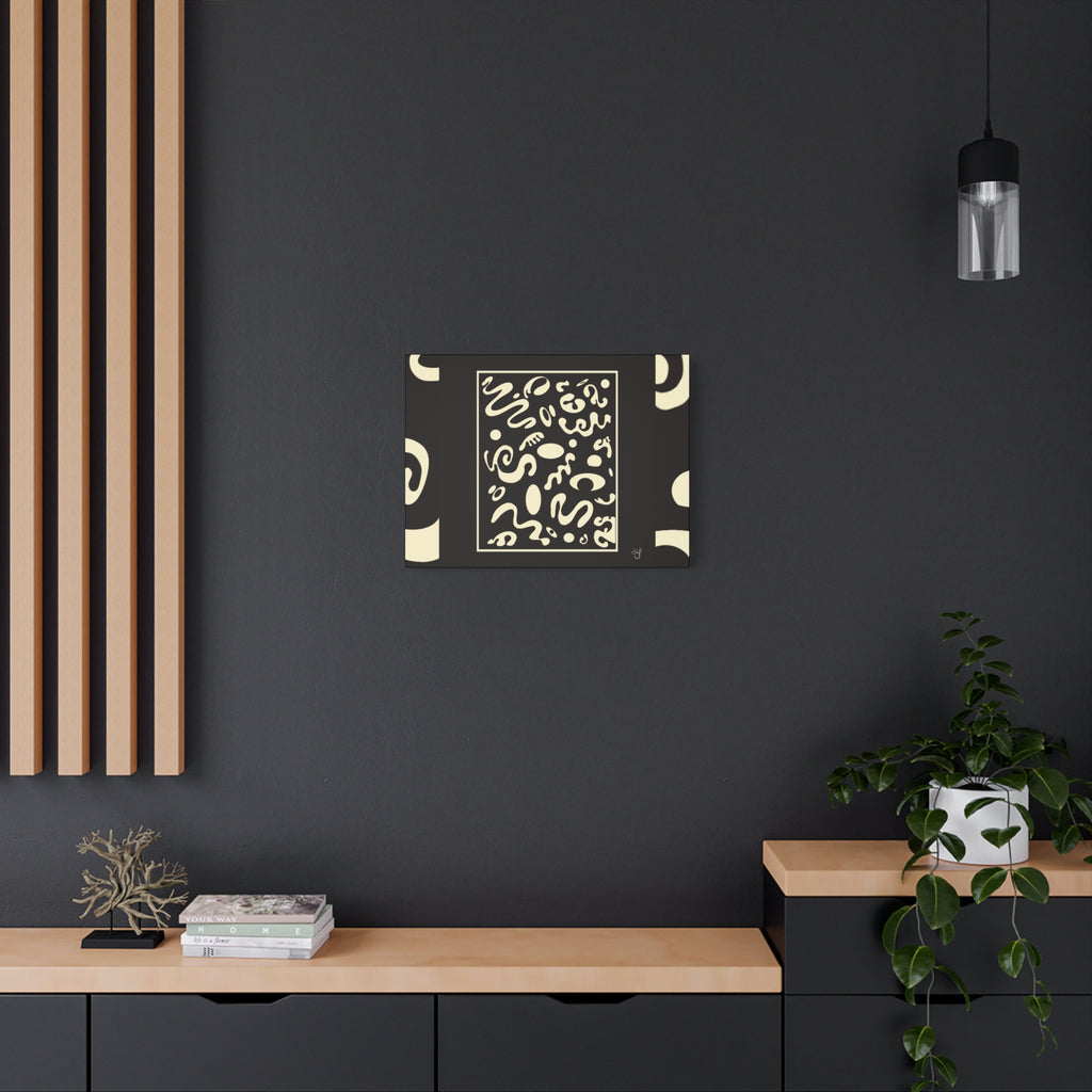 Spotlight Art Framed Stretched Matte Canvas