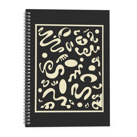 DEEP DREAM LUXE SPRIAL LINED NOTEBOOK