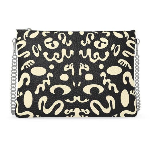 ADORN'D CROSSBODY BAG w CHAIN