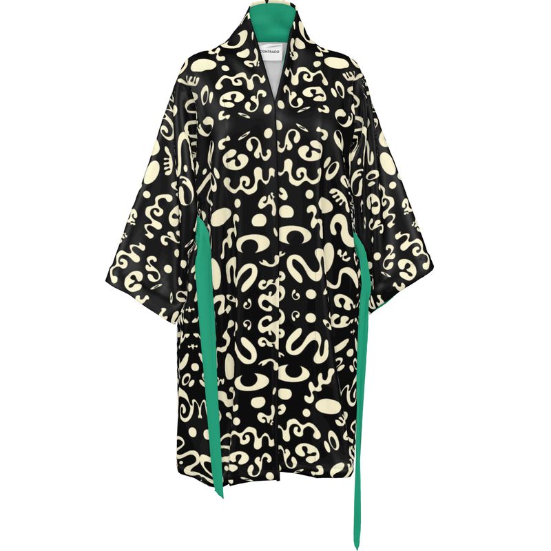 ADORN PURE SILK SATIN ROBE