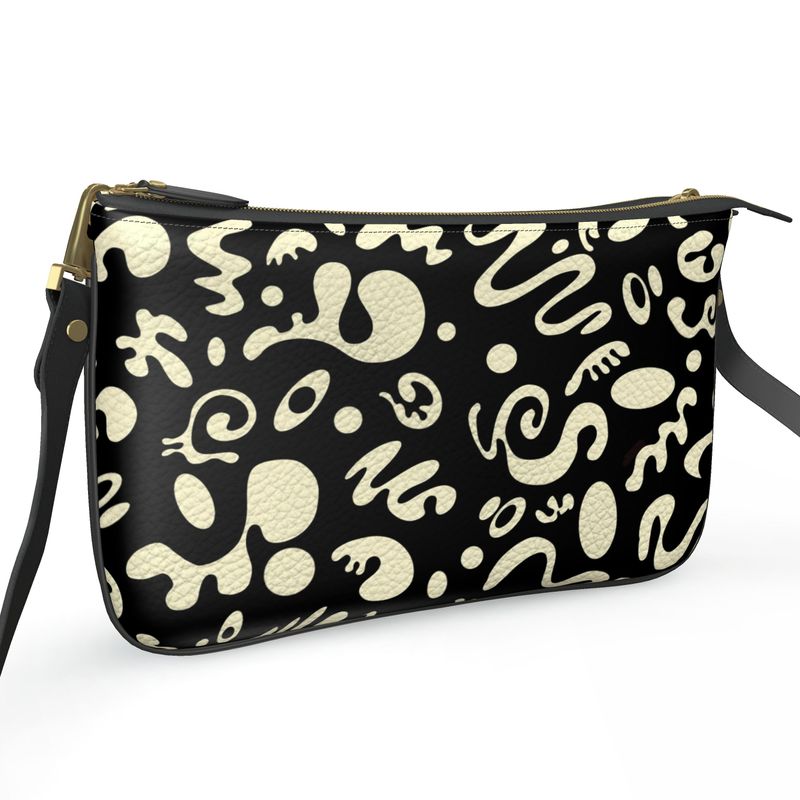 ADORN'D POUCHETTE DOUBLE ZIP BAG