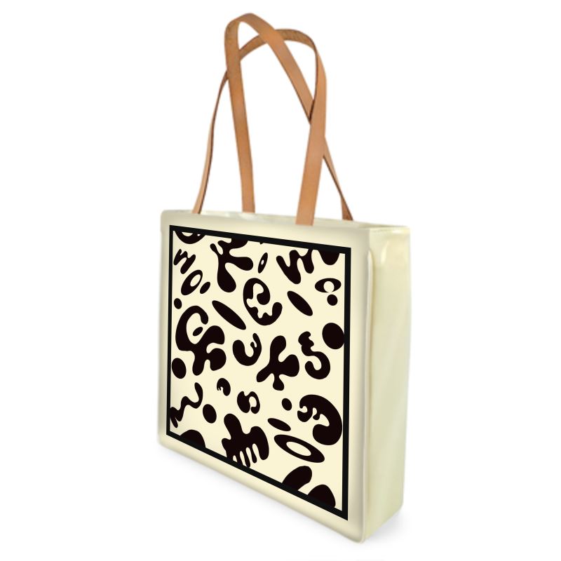 SHOPPER TOTE - warm white