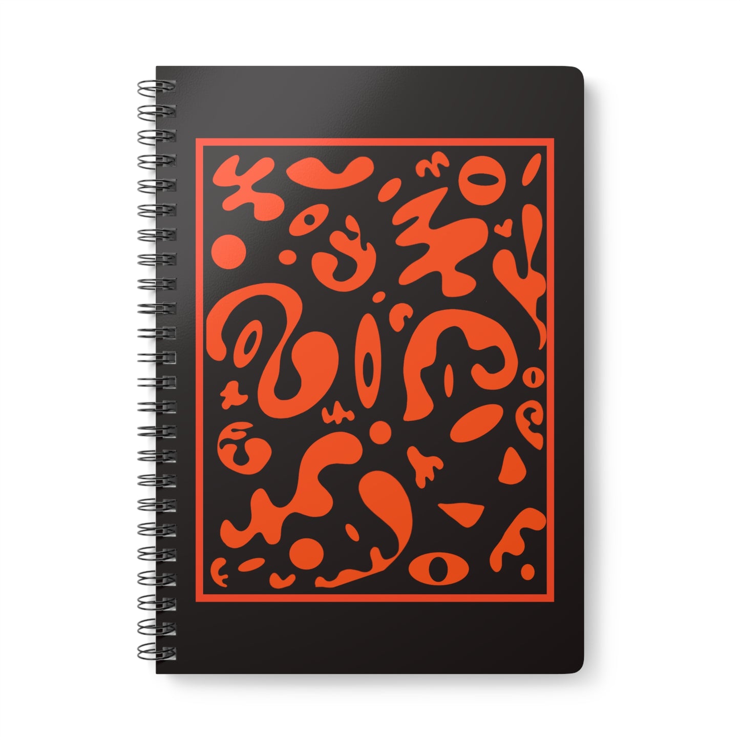 DEEP DREAM WIROBOUND SOFTCOVER A5 SPIRAL NOTEBOOK - Black Magic Woman