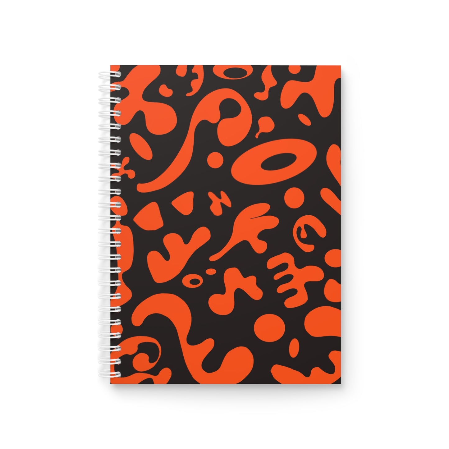 PURE IMAGINATION SPIRAL NOTEBOOK (WIDE RULED) - Black Magic Woman