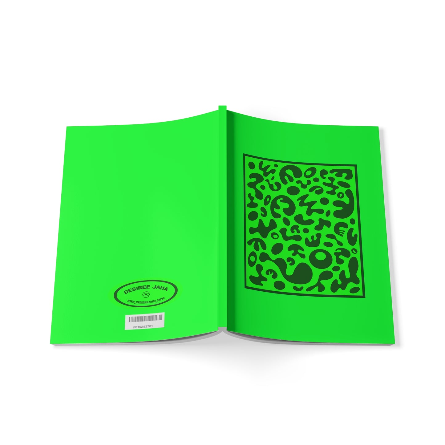 DEEP DREAM SOFTCOVER A5 NOTEBOOK - Green Eyes