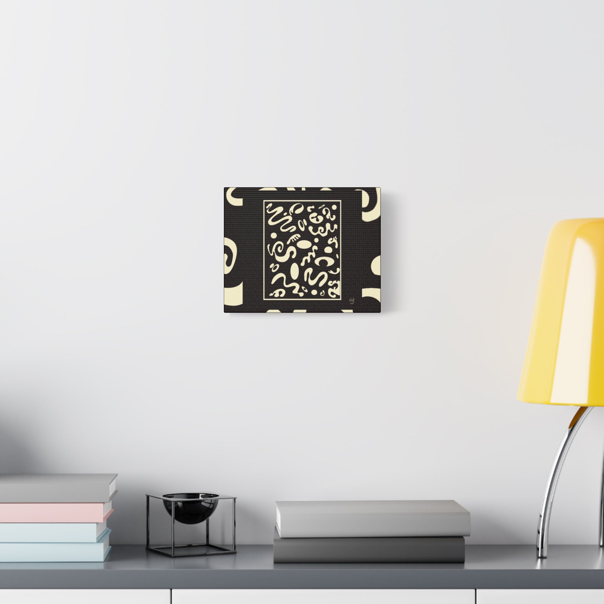 Spotlight Art Framed Stretched Matte Canvas