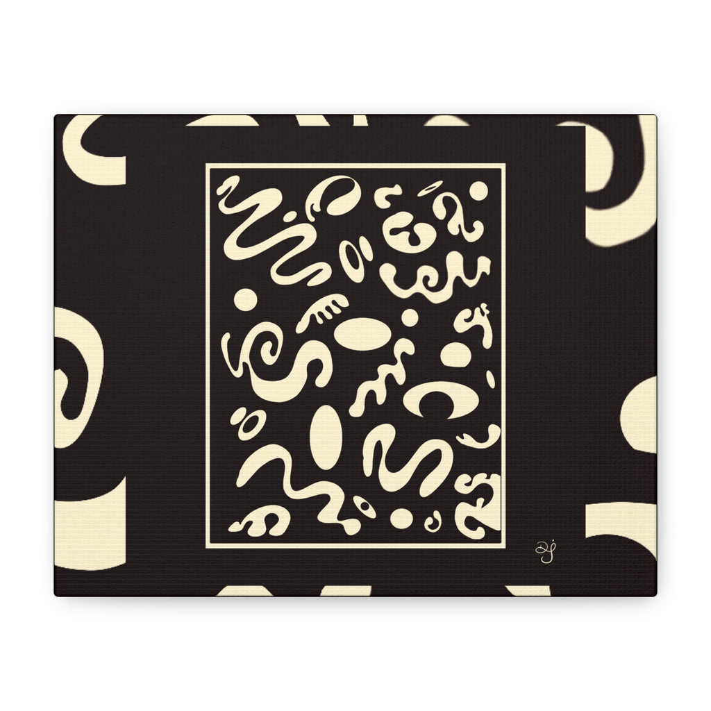 Spotlight Art Framed Stretched Matte Canvas