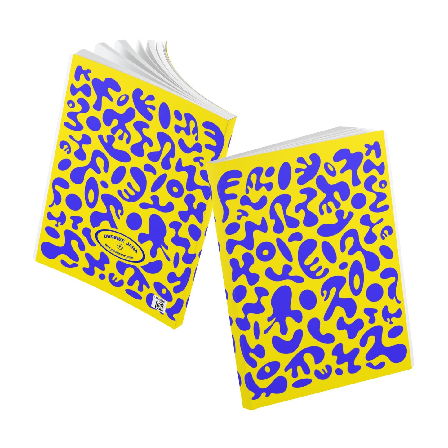 PURE IMAGINATION SOFTCOVER JOURNAL w INSIDE PRINTS + TEAR-OFF PAGES (RULED LINE) - Lemonade