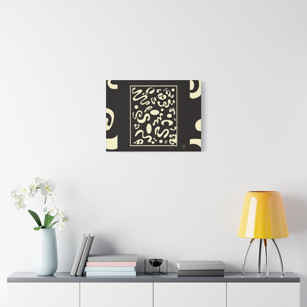 Spotlight Art Framed Stretched Matte Canvas