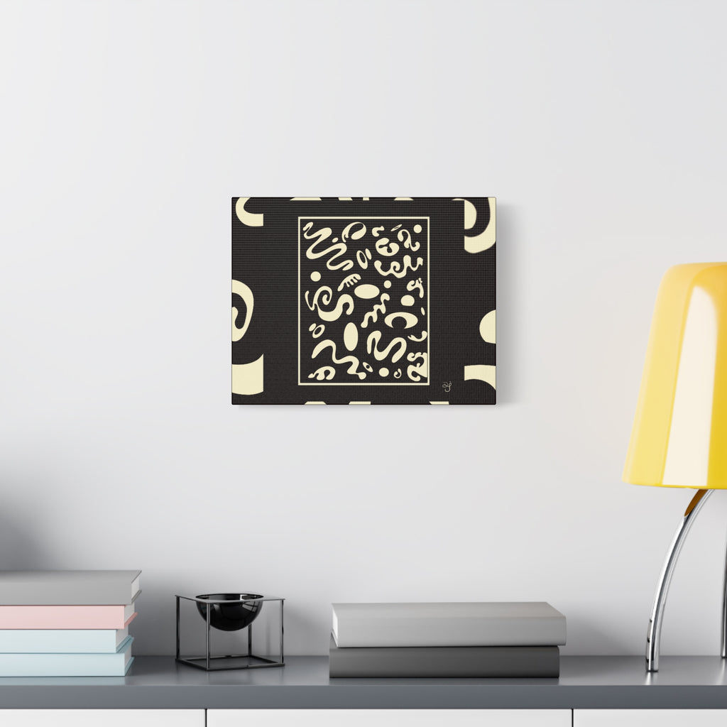 Spotlight Art Framed Stretched Matte Canvas