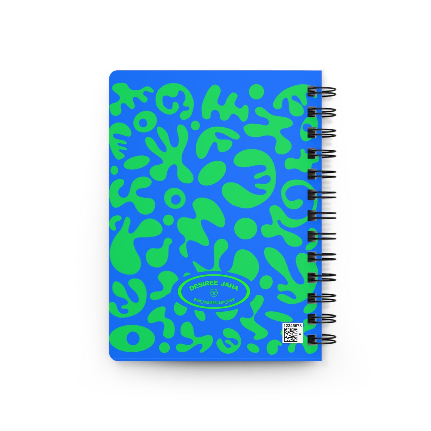 PURE IMAGINATION SPIRAL BOUND JOURNAL (RULED LINE) - Blue & Green