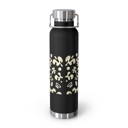 NOURISH'D COPPER VACUUM INSULATED BOTTLE - Warm White Print