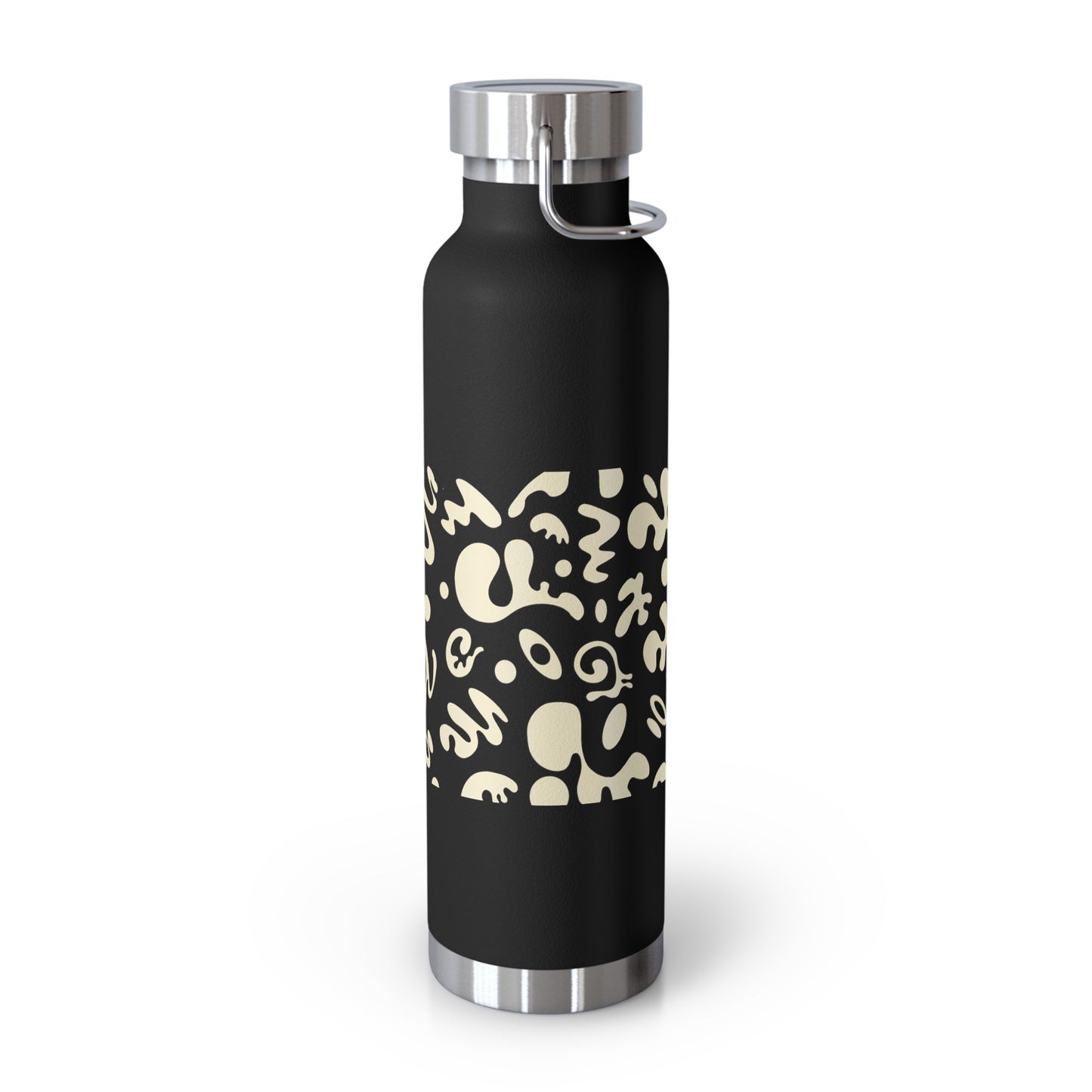 NOURISH'D COPPER VACUUM INSULATED BOTTLE - Warm White Print